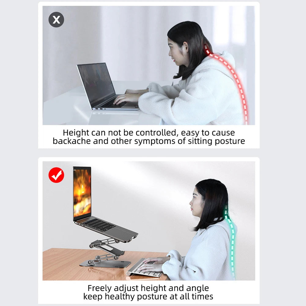 Adjustable Aluminum Laptop Stand