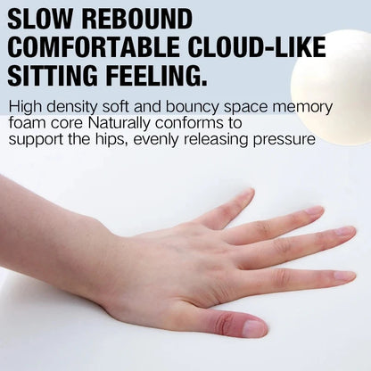 Car Cushion Office Chair Cushion Memory Foam Padding Wheelchair Armchair Cushions Pouf Decorative Sofa Rocking Desk Chairs Home