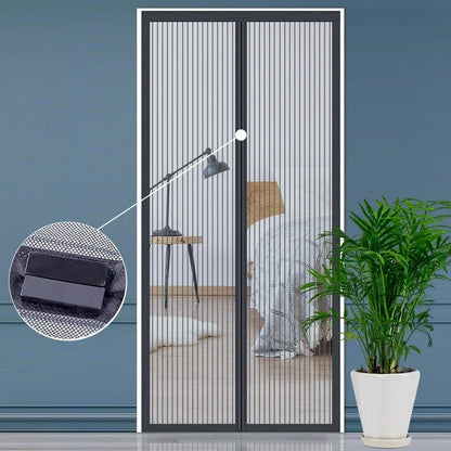 Anti-Mosquito Curtain Mosquito Netss for Window Fly Screen Automatic Closing Door Household Ventilation Curtains Magnetic Net