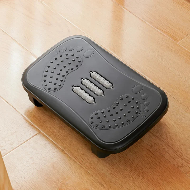 Portability Foot Rest under Desk Footrest Ergonomic Foot Stool with Massage Rollers Foot Rest for Home Office BHL1426-FRO
