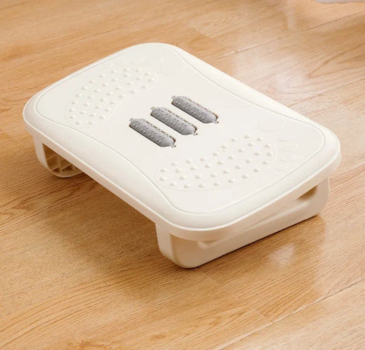 Portability Foot Rest under Desk Footrest Ergonomic Foot Stool with Massage Rollers Foot Rest for Home Office BHL1426-FRO
