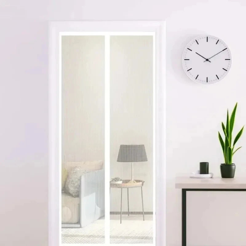 Magnetic Screen Door - Hands-Free Mesh Curtain with Heavy Duty Magnets, Fits Doors Up to 39x83